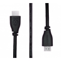 Offizielles Raspberry Pi Standard HDMI 2.0 Kabel - Farbe: schwarz - Länge: 1,0m