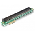 DeLOCK Riser PCIe x1 - PCIe x16, PCIe, PCIe, PC, PC, Verkabelt
