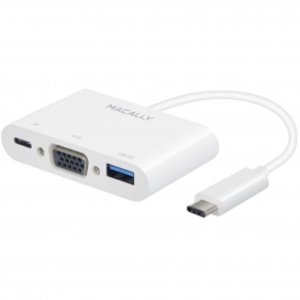 More about Macally UCVGA, USB-C to VGA Multiport Adpater, weiß