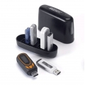 EXPONENT   USB-Stick-Box schwarz