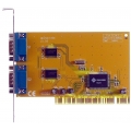 PCI Multi I/O Card 2S 2x seriell Sun1889 Win7 ok ID9227