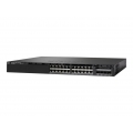 Cisco Catalyst WS-C3650-24PS-L, Managed, L3, Gigabit Ethernet (10/100/1000), Power over Ethernet (PoE), Rack-Einbau, 1U
