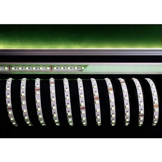 Deko-Light Flexibler LED Stripe, 60 LED/m (SMD 5050), 24V, 650W RGB+3000K 27000lm 120°, CRi ＞90, dimmbar, 50 Meter Rolle