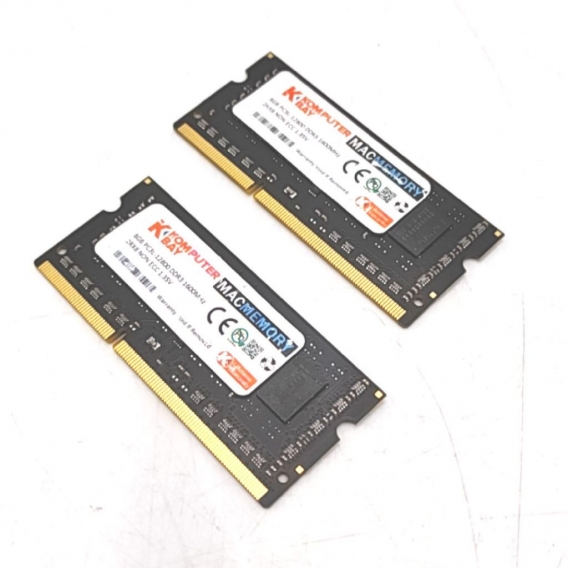 Komputerbay MACMEMORY 16GB Kit 2x8GB DDR3L 1600MHz PC3L-12800 SODIMM Speicher (170,15)