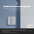 MiaoMiaoCe Digital BT Thermometer und Hygrometer Electronic-INK Screen Raumthermometer und Feuchtigkeitsmesser mit Temperatur-Fe