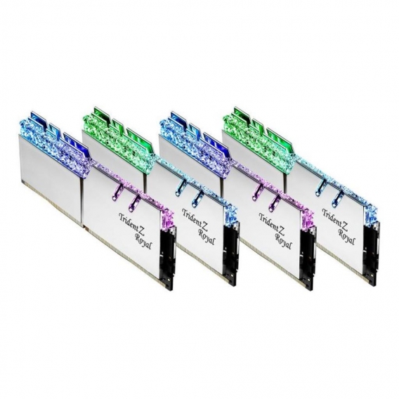 G.Skill Trident Z Royal Series - DDR4 - Kit - 32 GB: 4 x 8 GB - DIMM 288-PIN - 3600 MHz / PC4-28800 - ungepuffert