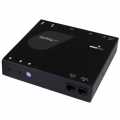 StarTech.com HDMI Video und USB over IP Receiver für ST12MHDLANU - 1080p, 1920 x 1200 Pixel, AV-Receiver, 100 m, Schwarz