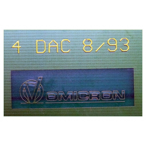 QUADAC 4 DAC 8/93 Omicron ID16983