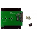 NGFF M.2 b key SSD zu SATAIII Adapter AD901E, von M-ware®. ID13850