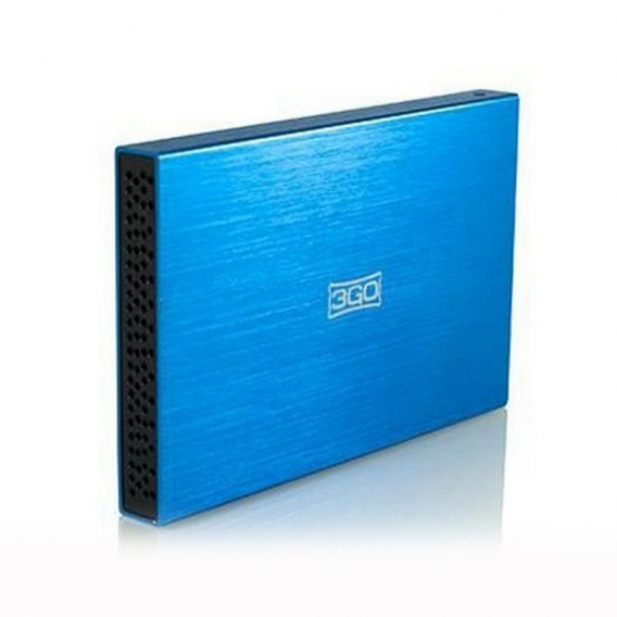 3GO HDD25BL13, 2.5 Zoll, SATA, Blau, 70,7 g, 120 mm, 15 mm