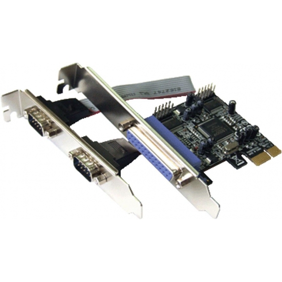 Dawicontrol DC-9112 PCIe - PCIe - Parallel - Seriell - Windows 7 Home Basic,Windows 7 Home Basic x64,Windows 7 Home Premium,Wind