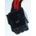 6p PCI-E zu 2x 4p Power Adapter Konverter Kabel PAC024 M-ware® ID11066