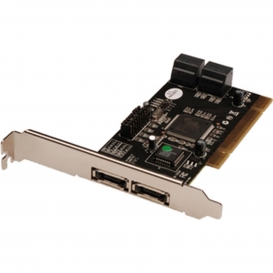 More about Digitus SATA 150 RAID PCI card, PCI, Schwarz, Sil 3114, 0,1,1+0,5, 150 Mbit/s, Verkabelt