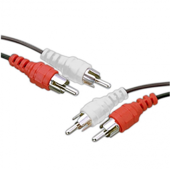Audioverbindung 2 Cinch-Stecker auf 2 Cinch-Stecker 15 m Electro Dh 37.010/15 8430552102693