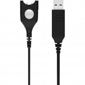 More about EPOS |  USB-ED 01 2,20 m Schnelltrenn-/USB-Kabel Audio-/Datenübertragungskabel für Audiogerät, Headset, PC, Soundkarte - Erster 