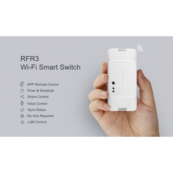 SONOFF WiFi Smart Switch RFR3