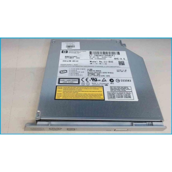 DVD Brenner Writer & Blende UJ-840 (IDE/AT) HP dv4000 dv4283EA