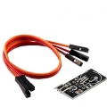 AZ-Delivery Sensoren DS18B20 Breakout Modul mit Platine, Jumper Wire Kabel Temperatursensor Temperaturfühler, 1x Modul