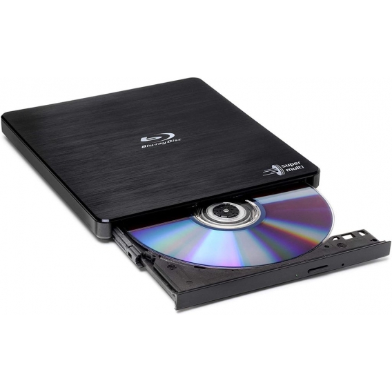 HLDS BP55EB40 Blu-ray Brenner mit 3D-Wiedergabe schwarz Blu-ray Laufwerk extern