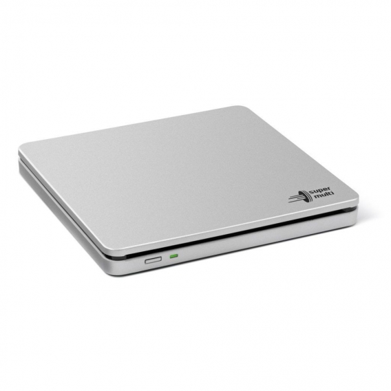 HLDS GP70NS50 DVD-Brenner ultra slim USB2.0 silber - DVD-Brenner - CD: 8x HLDS