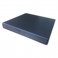 Externes USB CD-ROM 24x Laufwerk für Windows PC und Laptop, schwarz Eaxus