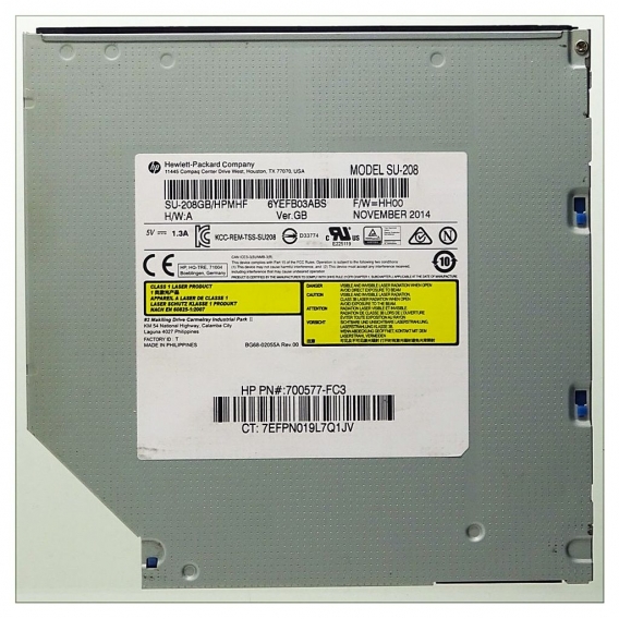 HP SU-208GB/HPMHF DVD-Brenner, slimline, SATA. ID28705