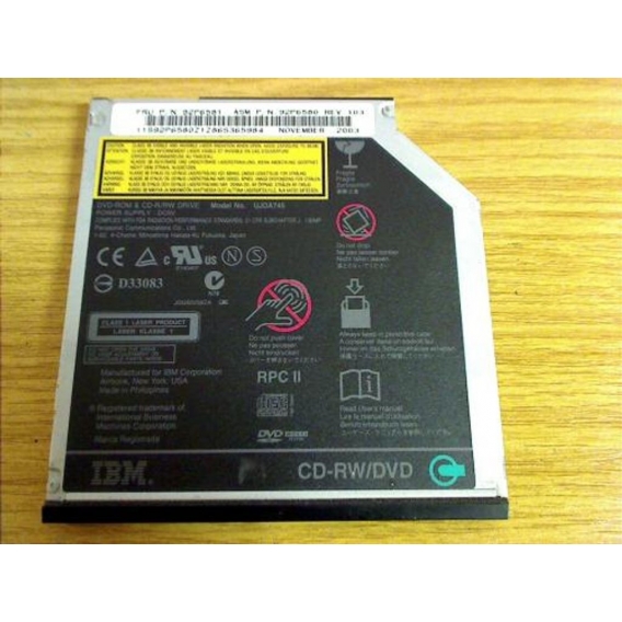 DVD-ROM & CD-R/RW Laufwerk UJDA745 IBM ThinkPad 2373 T41 (2)