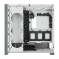 Corsair Computergehäuse iCUE 5000D Seitenfenster, Weiß, ATX, Netzteil im Lieferumfang enthalten Nein