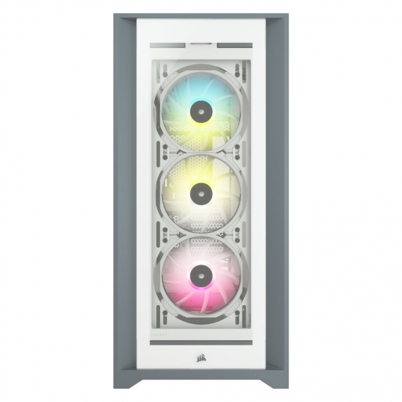 Corsair ATX PC Smart Case 5000X RGB Seitenfenster, Weiß, Mid-Tower, Netzteil im Lieferumfang enthalten Nein