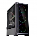 Zalman Z8 TG ATX Mid Tower PC Case, ARGB fan x3, T/G Midi Tower Nero  ZALMAN Colore del prodotto: Nero, Tipo: PC, Fattore di for