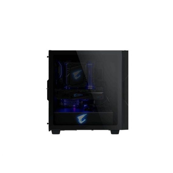 Gigabyte AORUS C300 GLASS - Midi-Tower - PC - Glas - Kunststoff - Stahl - Schwarz - ATX,Micro ATX,Mini-ITX - Gaming