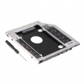 Laptop Notebook 7 / 9.0mm 3rd Festplatte SSD Tray / Caddy Optical Bay Bracket Dritter 3. SATA HDD Festplattenlaufwerkhalterung