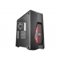 Cooler Master MasterBox K500L - Midi-Tower - PC - Kunststoff - Stahl - Schwarz - ATX,Micro ATX,Mini-ITX - Rot