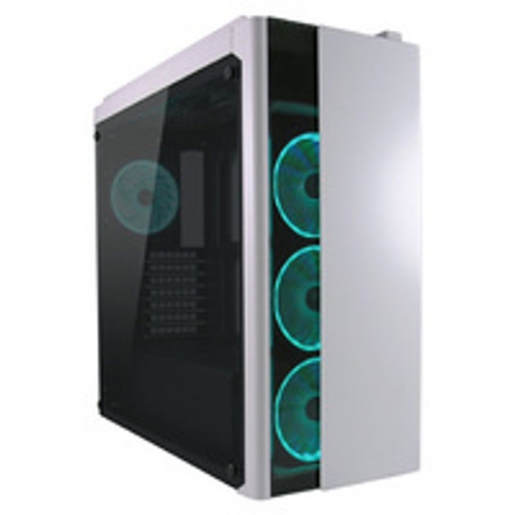 LC Power Gaming 993W - Midi Tower - PC - Metall - Kunststoff - Gehärtetes Glas - Schwarz - Weiß - AT