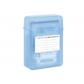 LogiLink HDD Schutz-Box für 2x 6.3cm (2,5') blau wasseresist