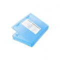 LogiLink HDD Schutz-Box für 1x 6.3cm (2,5') blau wasseresist