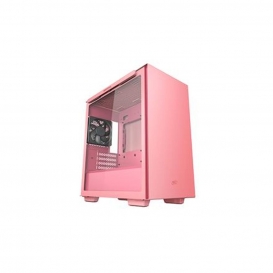 More about Deepcool MACUBE 110 Pink, Mini-ITX / Micro-ATX, 4, USB3.0x2； Audiox1, ABS+SPCC+gehärtetes Glas, 1×120-mm-DC-Lüfter