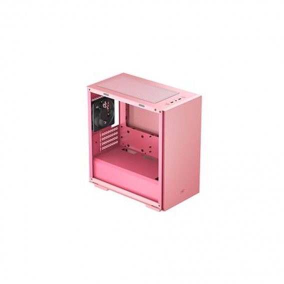 Deepcool MACUBE 110 Pink, Mini-ITX / Micro-ATX, 4, USB3.0x2； Audiox1, ABS+SPCC+gehärtetes Glas, 1×120-mm-DC-Lüfter