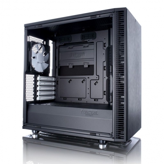 Fractal Design Define Mini C - Mini Tower - PC - Schwarz - ITX,Micro ATX - Gaming - Festplatte - Lei