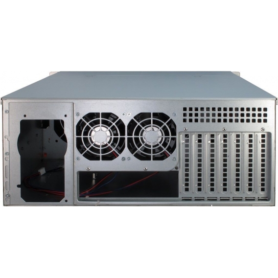 Inter-Tech 4U-4424 - Rack - Server - Metall - Schwarz - Silber - ATX,EATX,EEB,Mini-ITX,uATX - 4U
