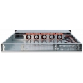 Inter-Tech 1U-10265 - Rack - Server - Stahl - Schwarz - ATX,EATX,EEB - Festplatte - Netzwerk - Leistung