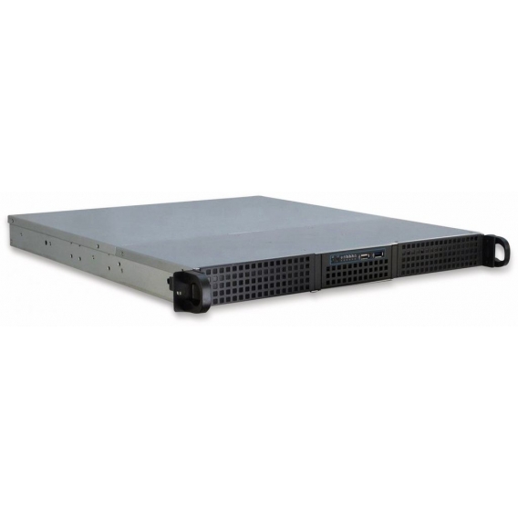 Inter-Tech IPC 1U-10248 - Rack - Server - Stahl - Schwarz - ATX,Micro ATX,Mini-ITX - Festplatte - Netzwerk - Leistung