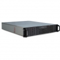 Inter-Tech 2U-20255 - Rack - Server - Stahl - Schwarz - Edelstahl - ATX,Micro ATX,Mini-ATX,Mini-ITX - Festplatte - Netzwerk - Le