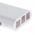 2xProtector Shell Cover Gehäuse Für Raspberry Pi 3/2 Modell B/B+ Weiß