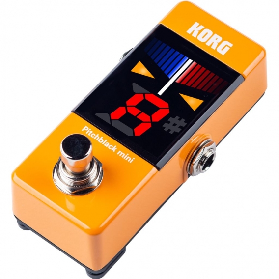 Korg PB-MINI-OR Pitchblack Mini Orange Stage Tuner (Orange)
