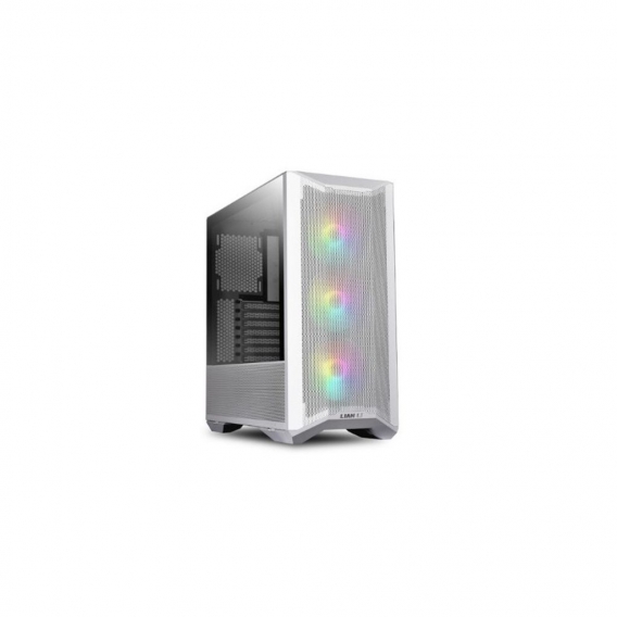 Lian Li LANCOOL II MESH RGB - Midi Tower - PC - SGCC - Gehärtetes Glas - Weiß - ATX,EATX,ITX - Tasch