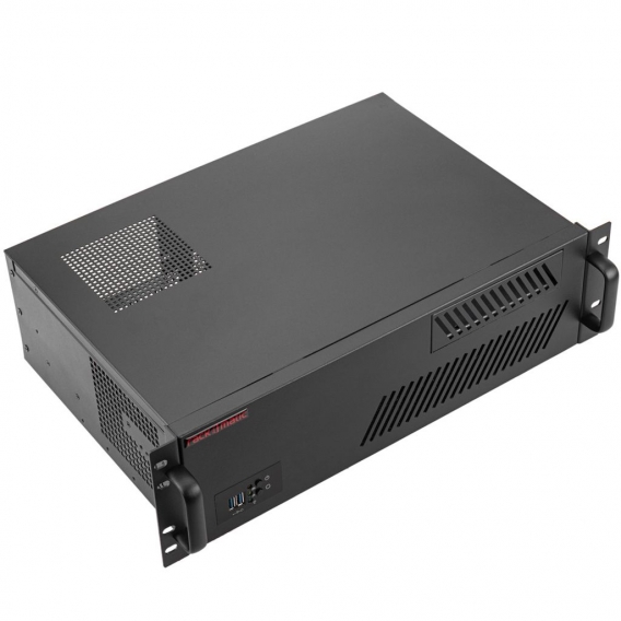 RackMatic - Server Gehäuse Chassis Rack 19" IPC microATX ATX 3HE 1x5.25" 3x3.5" Tiefe 300mm