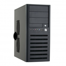 More about Chieftec Bravo Computergehäuse - ATX Motherboard Supported - Mid-Tower - Schwarz - 7 x Bay(s) - 3 x External 5.25" Bay(s) - 1 x 