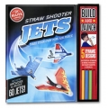 Straw Shooter Jets: Make Your Own Mini Air Force [With 14 Straws, 10 Nose Weights, 30 Fleet Sheets and Stencils]