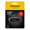 Intenso Speed Line 64 GB, USB 3.0, Schwarz